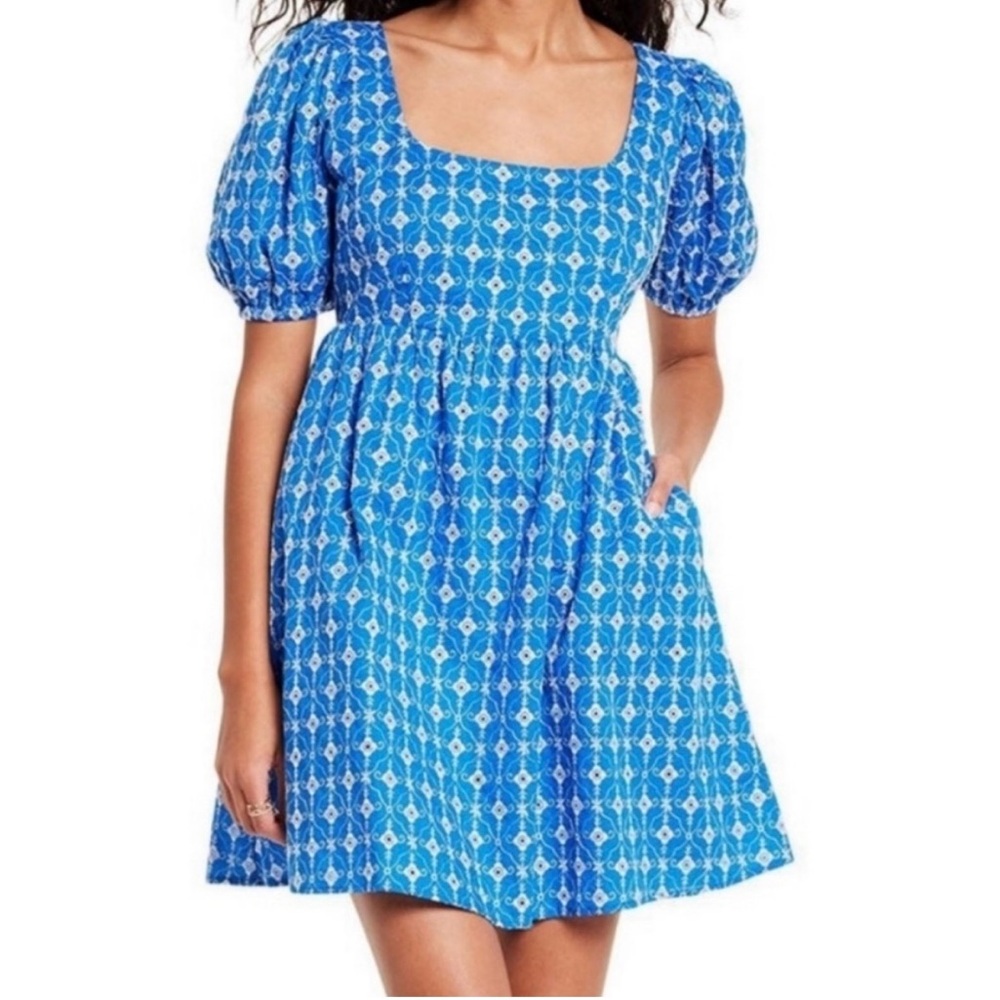 Rhode x Target Eyelet Mini Dress - EUC
